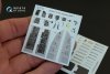 Quinta Studio QD32021 F-16C 3D-Printed & coloured Interior on decal paper (for Academy kit) 1/32